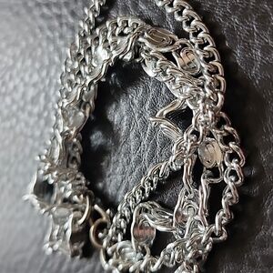 VTG Silver Chain Bracelet - Shiny Silver Links